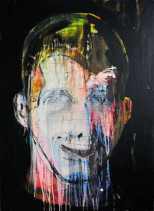 Self Portrait | 110x80cm | 2009 | acrylic on canvas