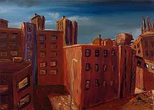 City 17 | 50x70cm | 2008 | acrylic on canvas