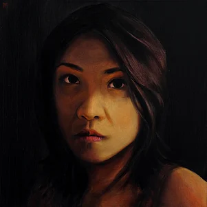 Karen | 50x50cm | 2017 | oil & egg-tempera on linen