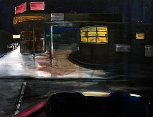 Tankstelle | 130x170cm | 2009 | oil & acrylic on canvas